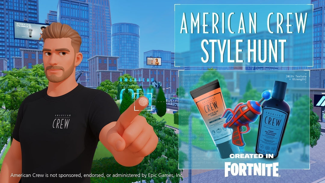 American Crew joins Fortnite