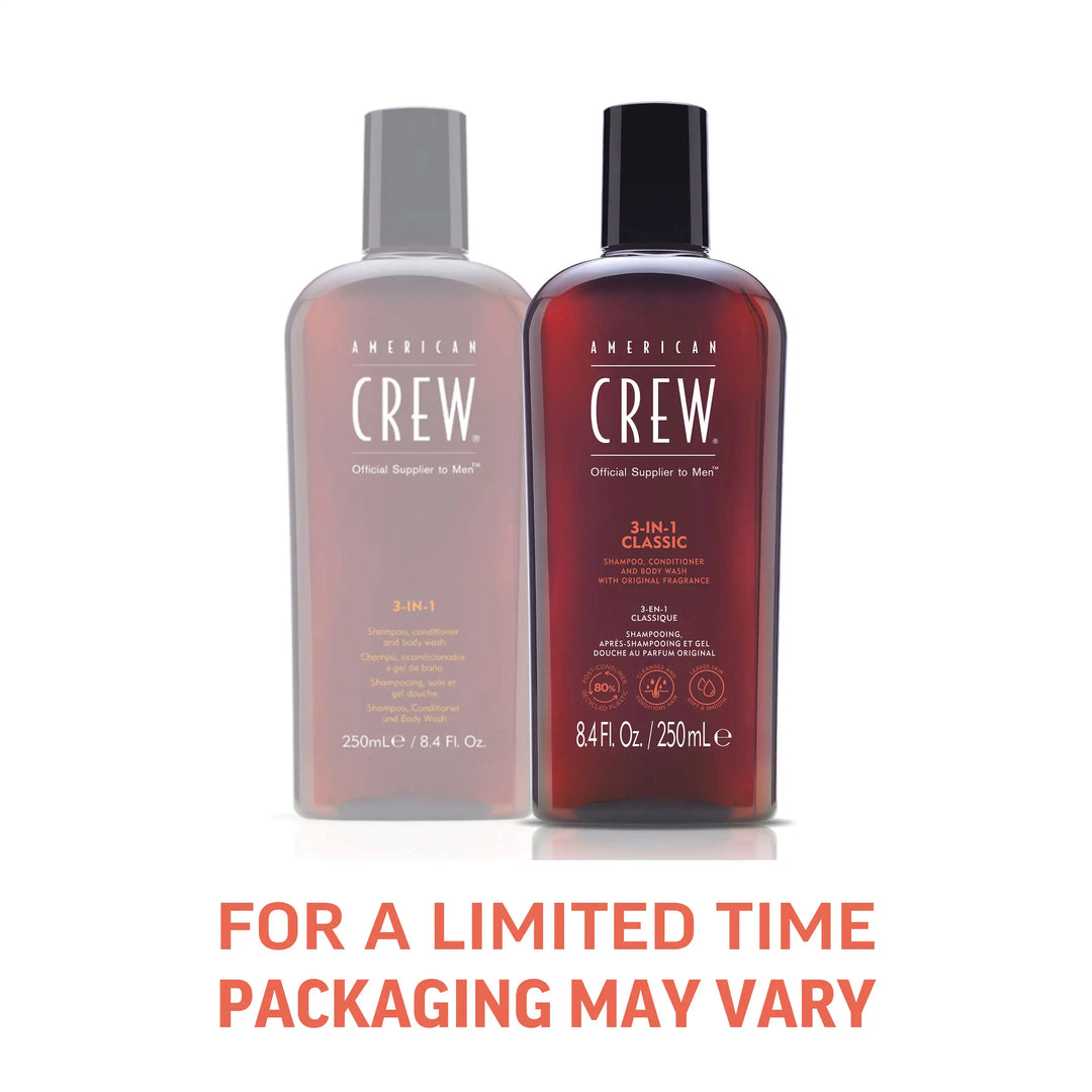 Men's 3in1 Shampoo Conditioner and Body Wash - American Crew