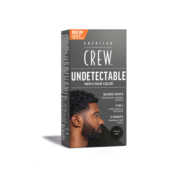 Undetectable Hair Color for Men Jet Black #001