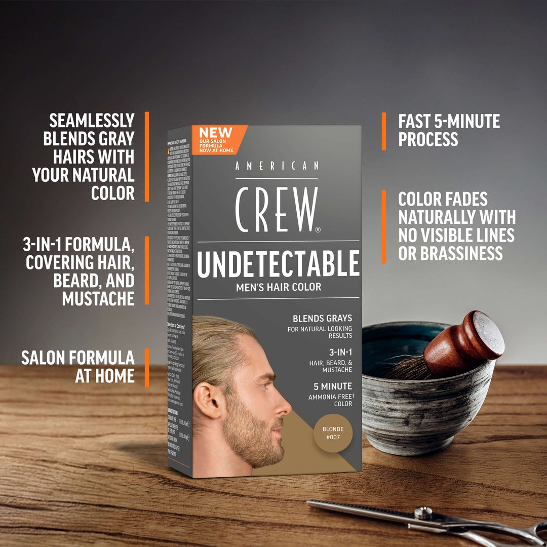 Undetectable Hair Color for Men Blonde #007