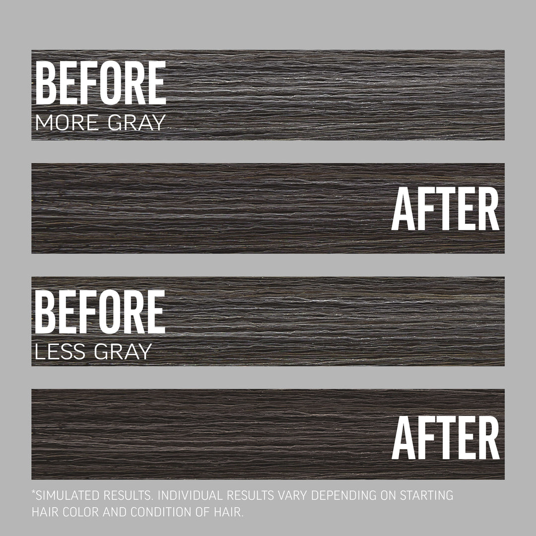 Undetectable Hair Color for Men Darkest Brown #002