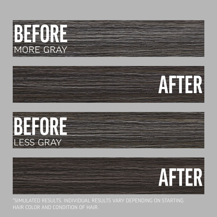 Undetectable Hair Color for Men Darkest Brown #002