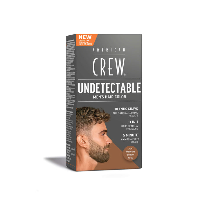 Undetectable Hair Color for Men Light Medium Brown #005