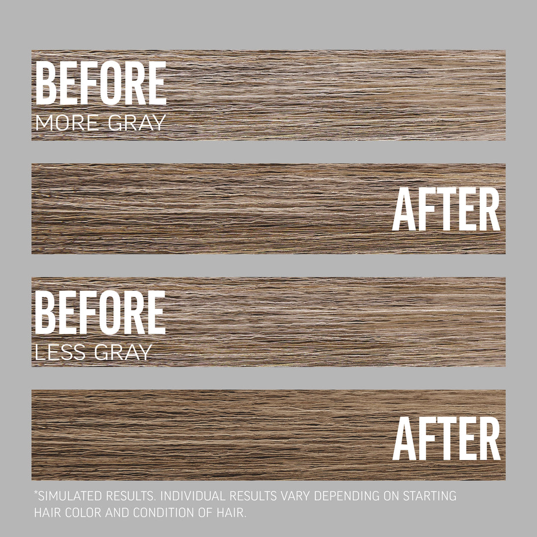 Undetectable Hair Color for Men Light Medium Brown #005