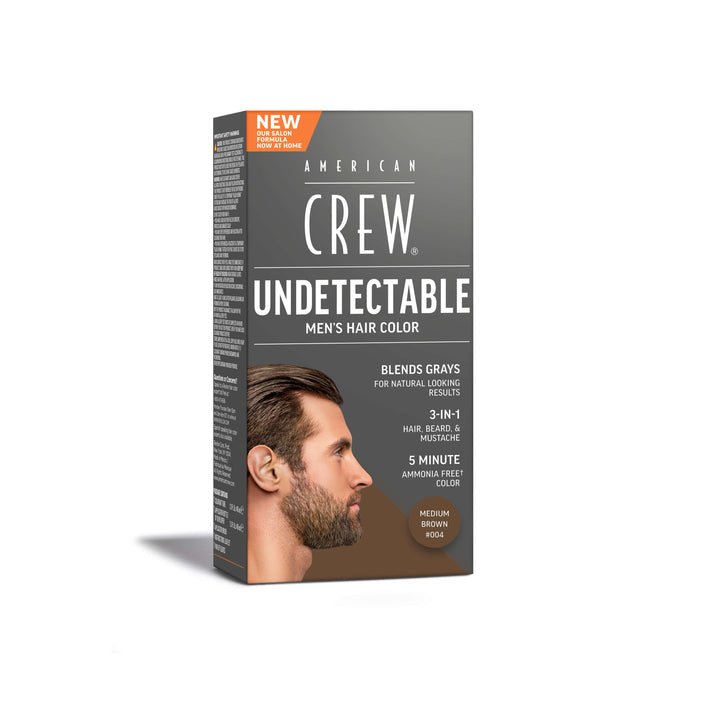 Undetectable Hair Color for Men Medium Brown #004