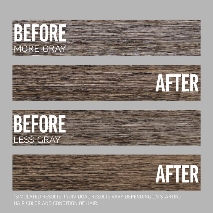 Undetectable Hair Color for Men Medium Brown #004