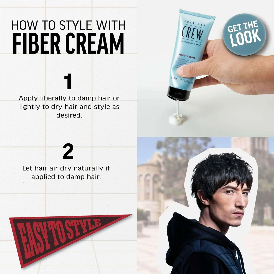 American Crew Fiber Cream 3oz American Crew Fiber Cream 3oz