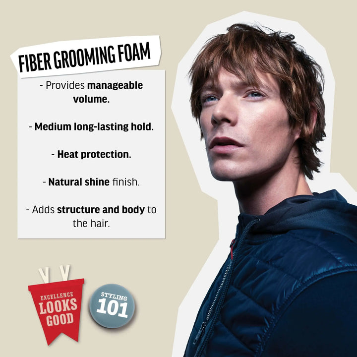 Benefits of Fiber Grooming Foam by American Crew