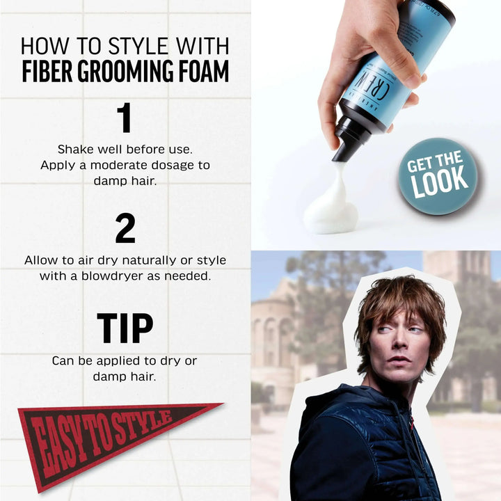 How to Use Fiber Grooming Foam by American Crew