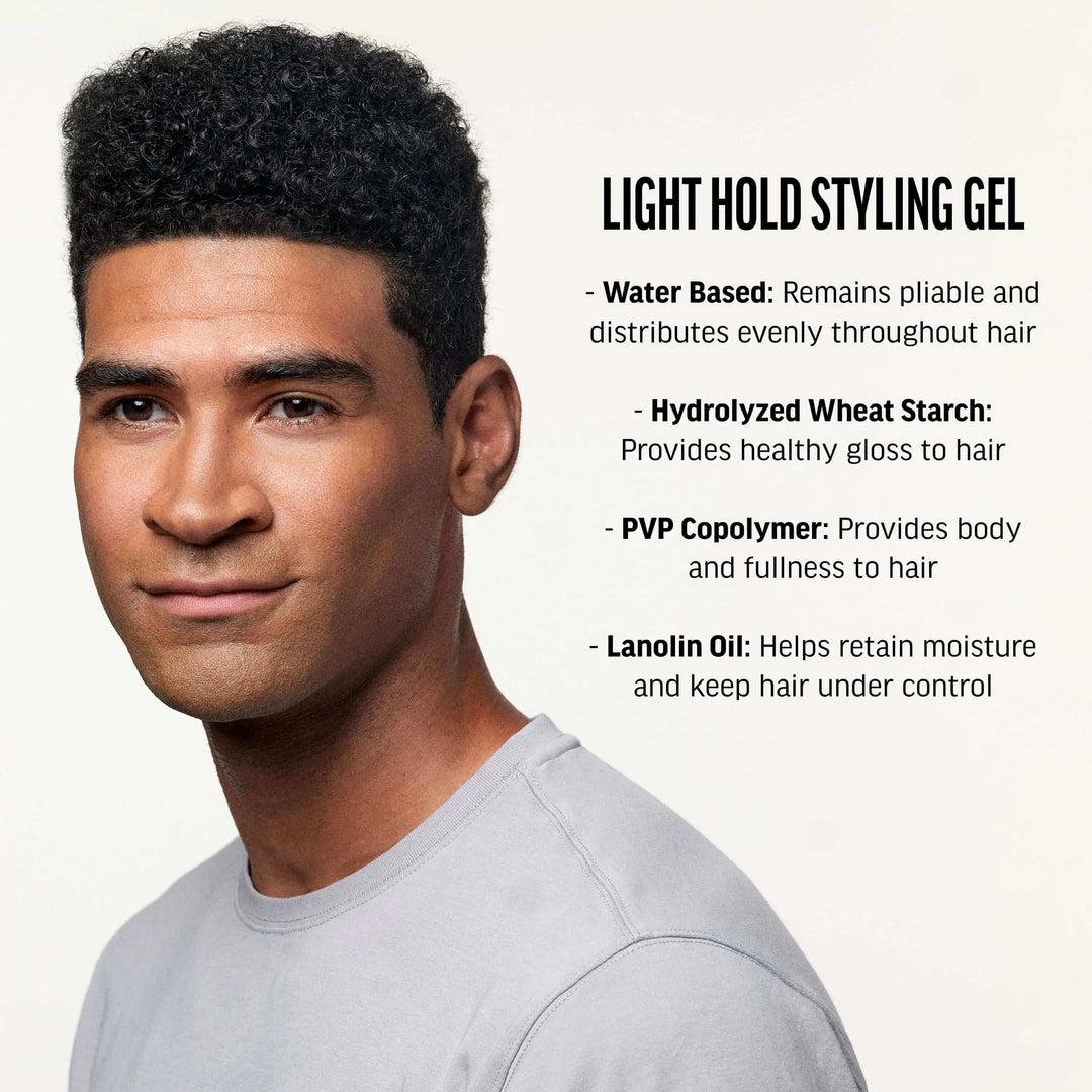 Hair gel for men's curly hair deals