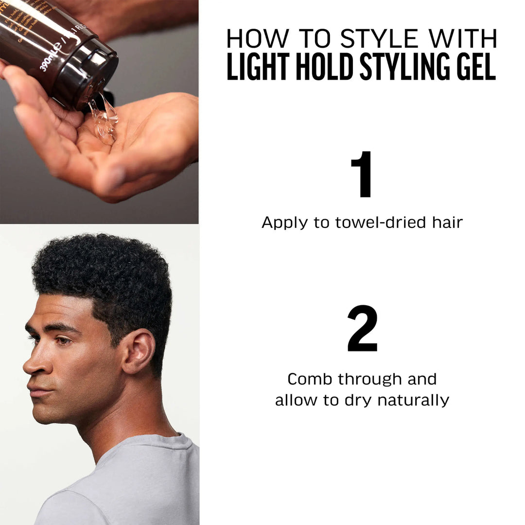 Men's hair product light hold hotsell