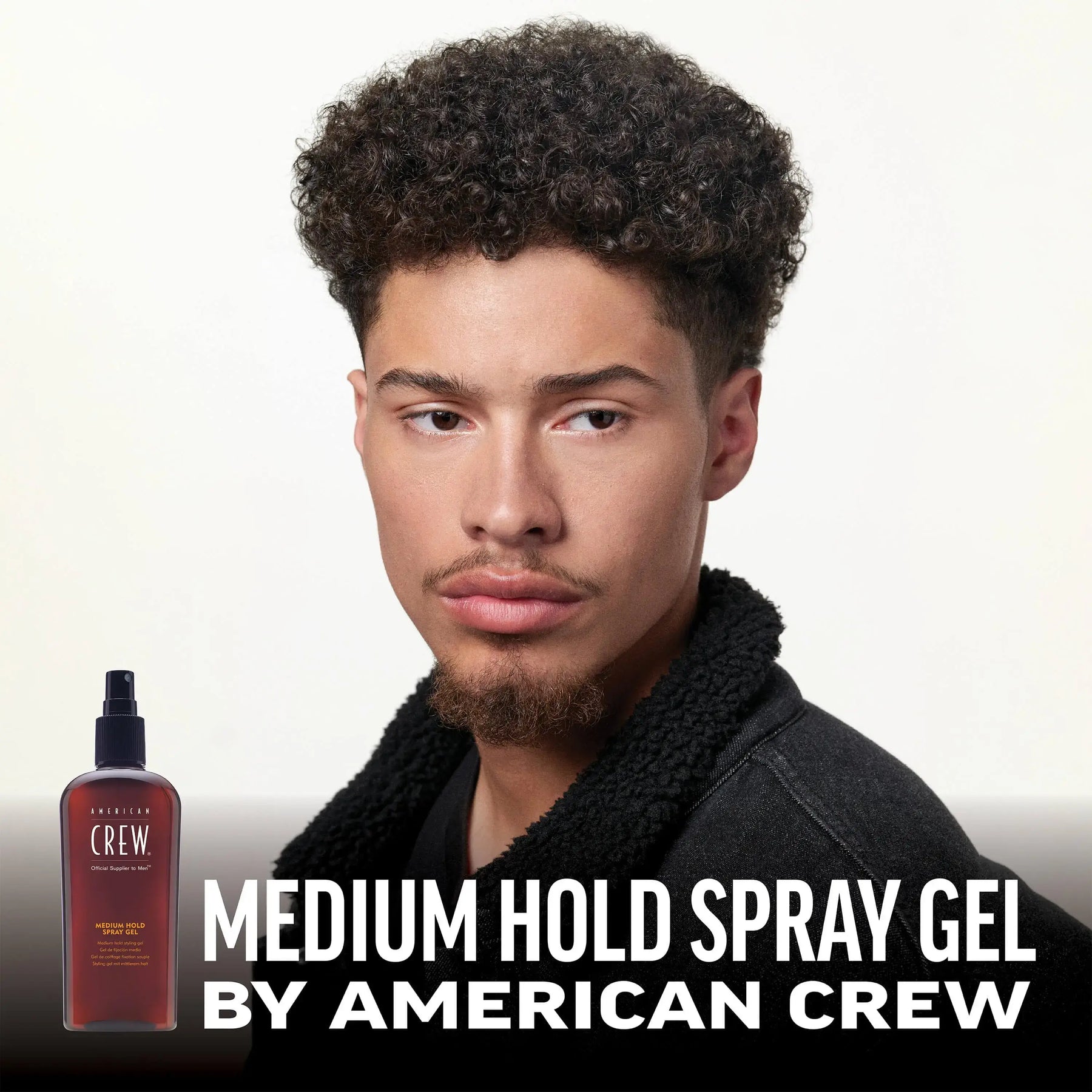 Spray Hair Gel American Medium - Crew Hold