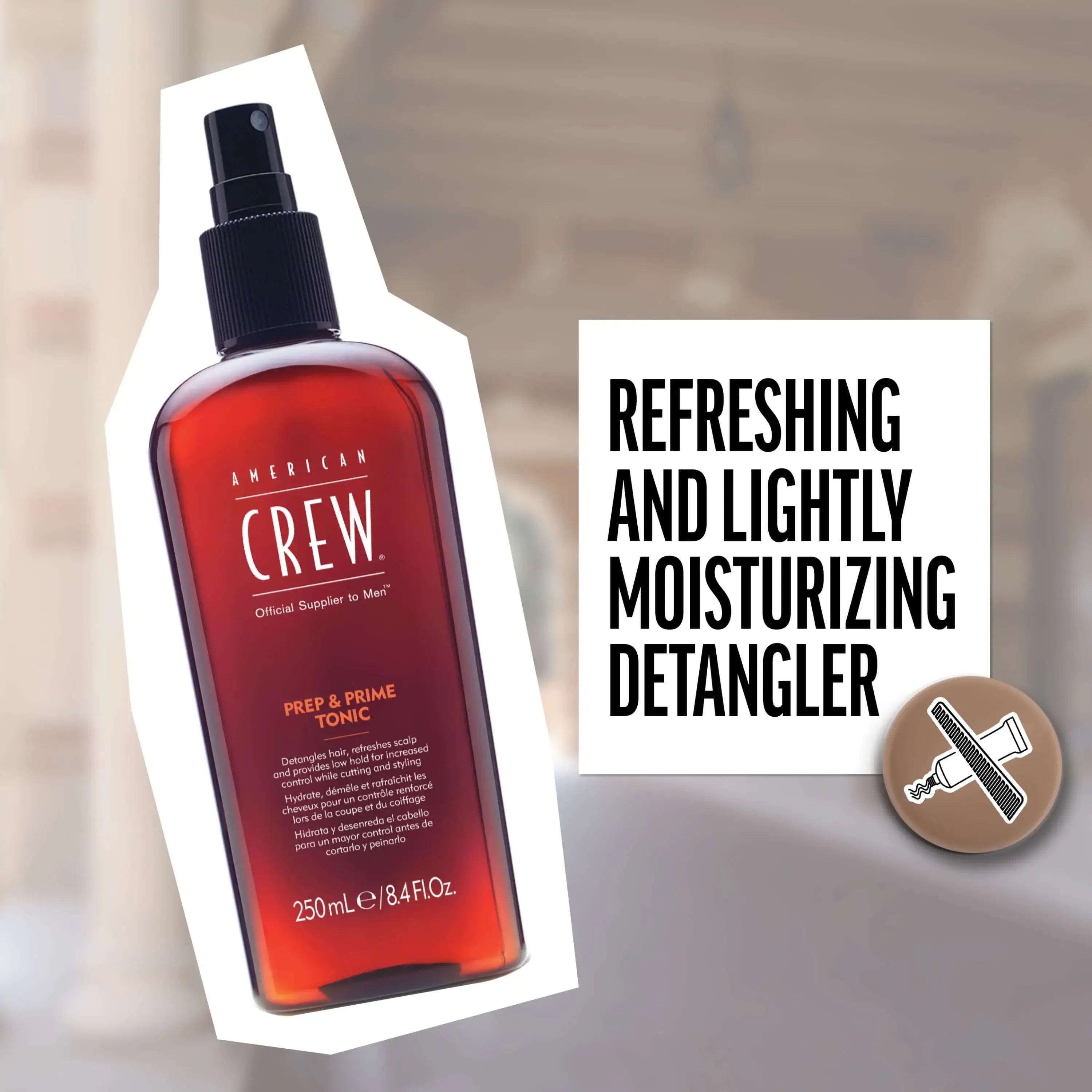 American Crew Prep & Prime Tonic - Thumbnail 4