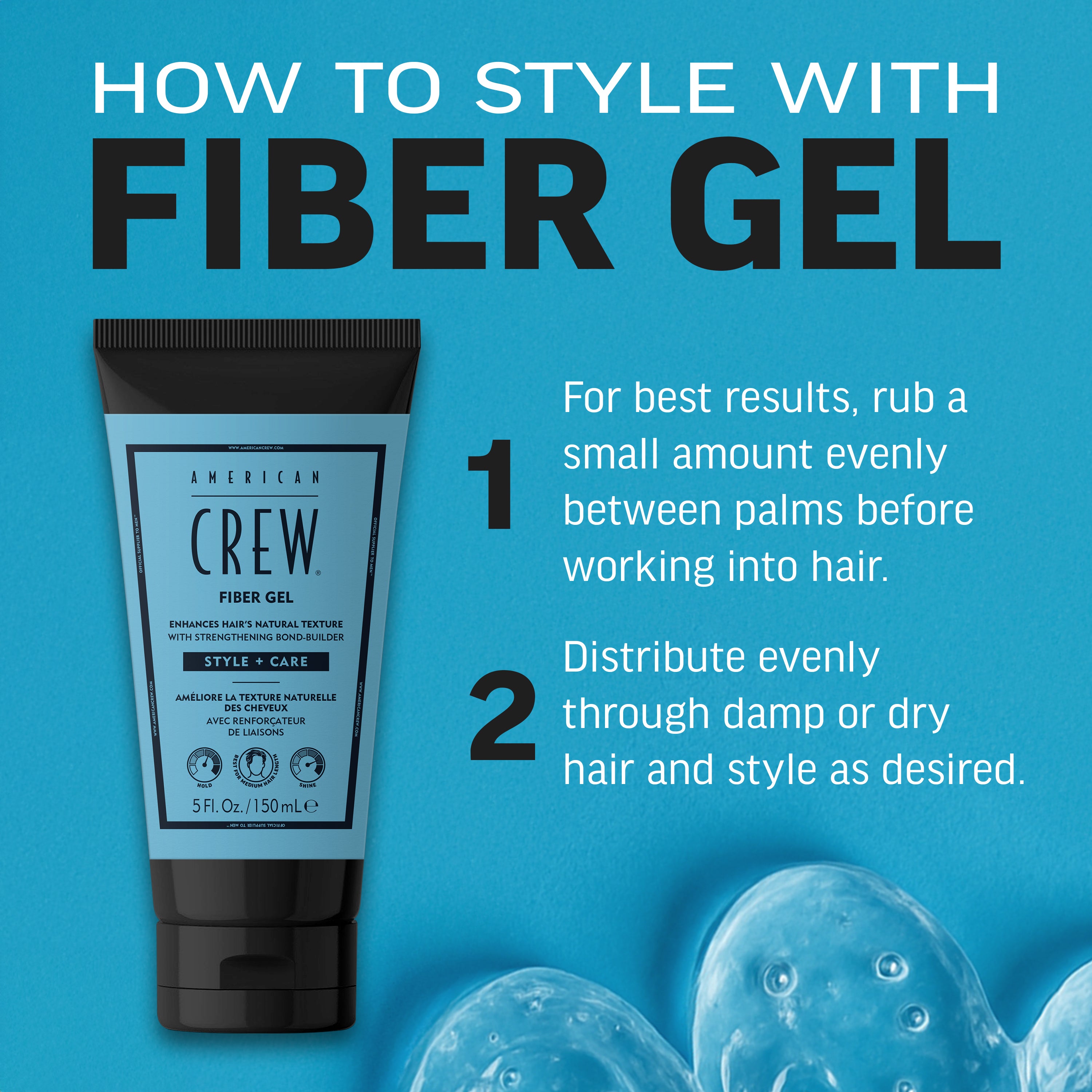 American Crew Fiber Gel - Thumbnail 3