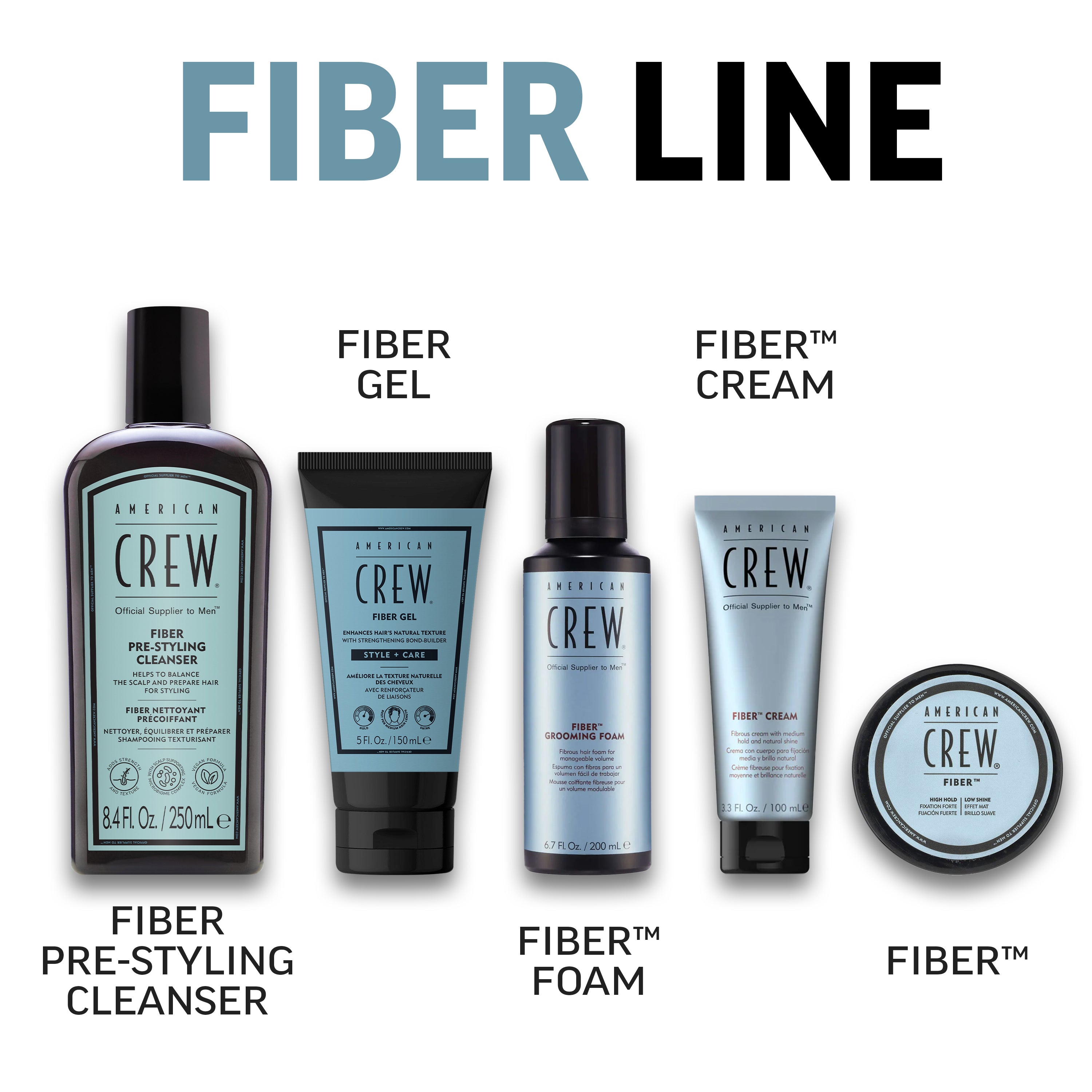 Fiber Gel for Natural Hair Texture & Thickness | American Crew