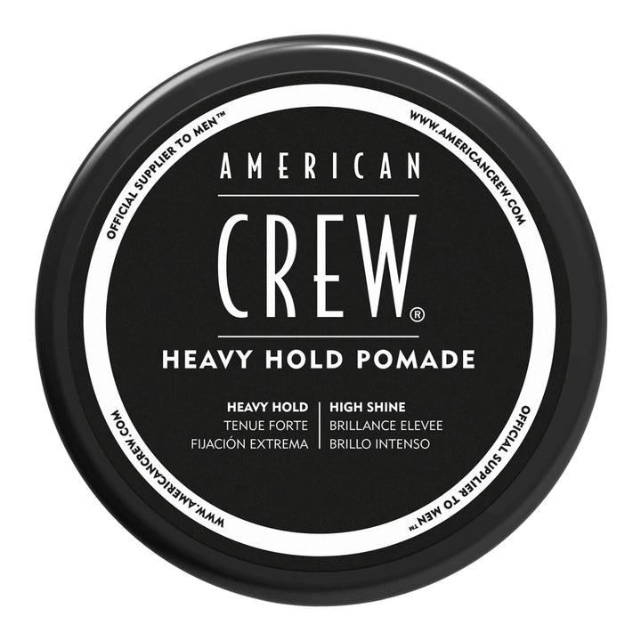 Top View of Heavy Hold Pomade from American Crew