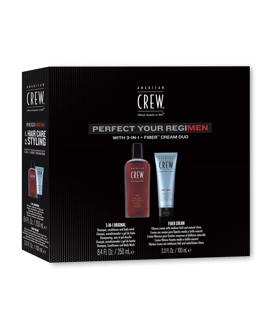 REGIMEN 3-IN-1 & FIBER CREAM DUO