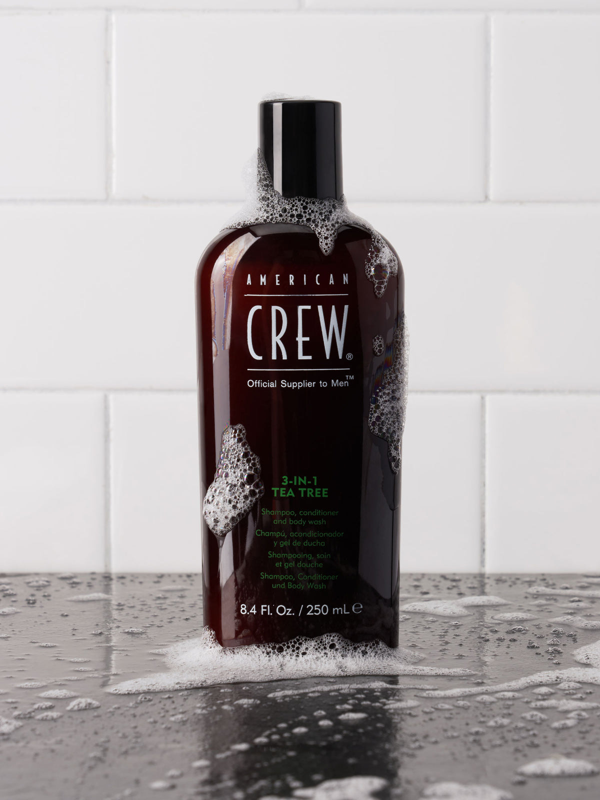 3-IN-1 TEA TREE SHAMPOO, CONDITIONER & BODY WASH FOR MEN