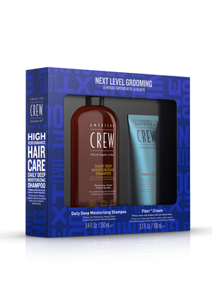Fiber Cream Daily Deep Shampoo Set