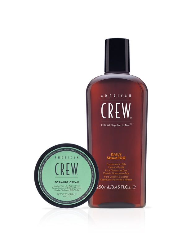 FORMING CREAM AND DAILY SHAMPOO SET
