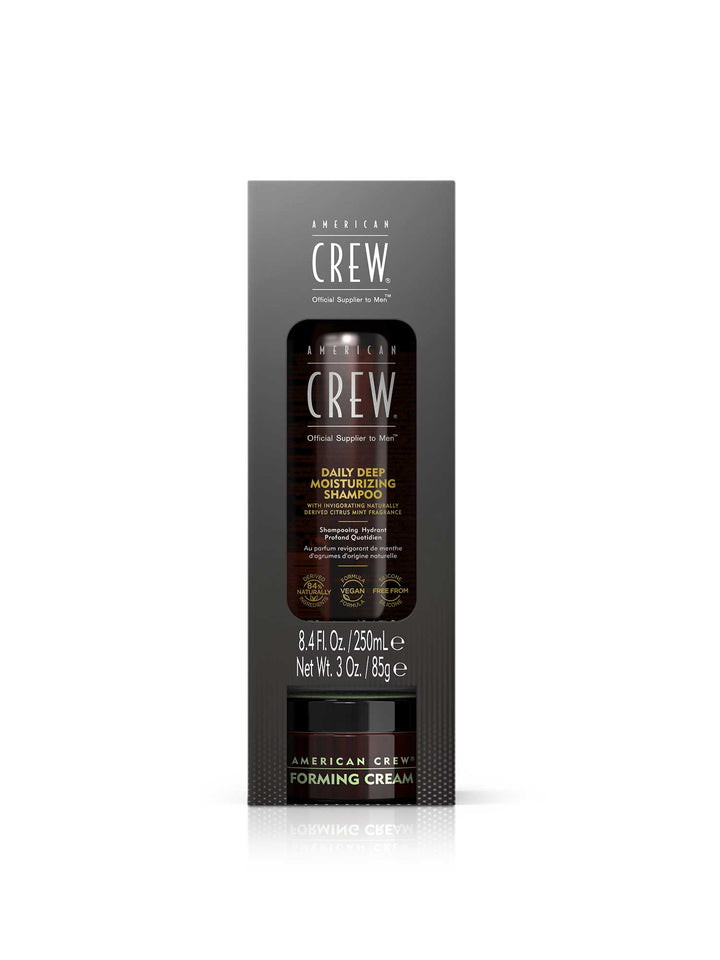 FORMING CREAM AND DAILY DEEP MOISTURIZING SHAMPOO GIFT SET
