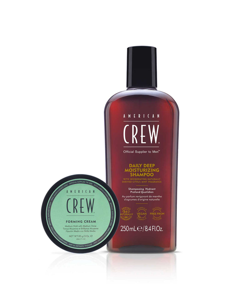 FORMING CREAM AND DAILY DEEP MOISTURIZING SHAMPOO GIFT SET