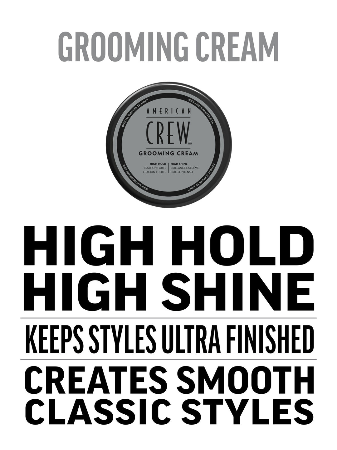 American Crew Classic Grooming Cream 3oz American Crew Classic Grooming Cream 3oz